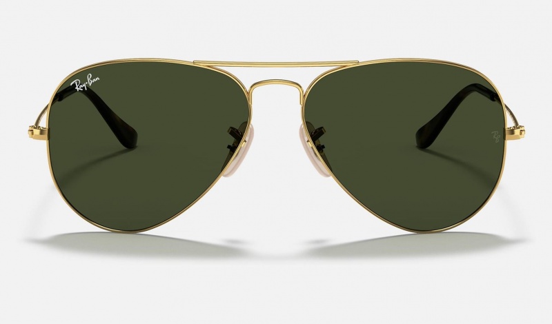 Ray Ban Aviator Havana Collection Women's Sunglasses Green | 29063-RYJG