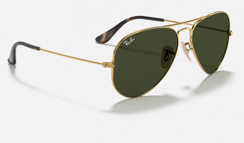 Ray Ban Aviator Havana Collection Women's Sunglasses Green | 29063-RYJG