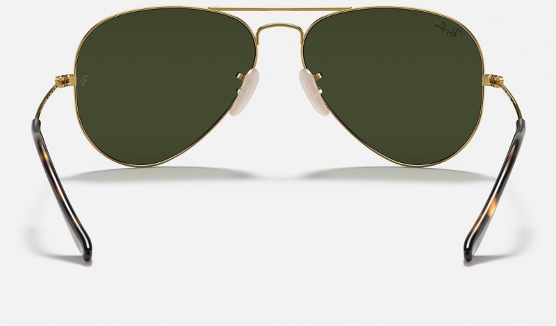 Ray Ban Aviator Havana Collection Women's Sunglasses Green | 29063-RYJG