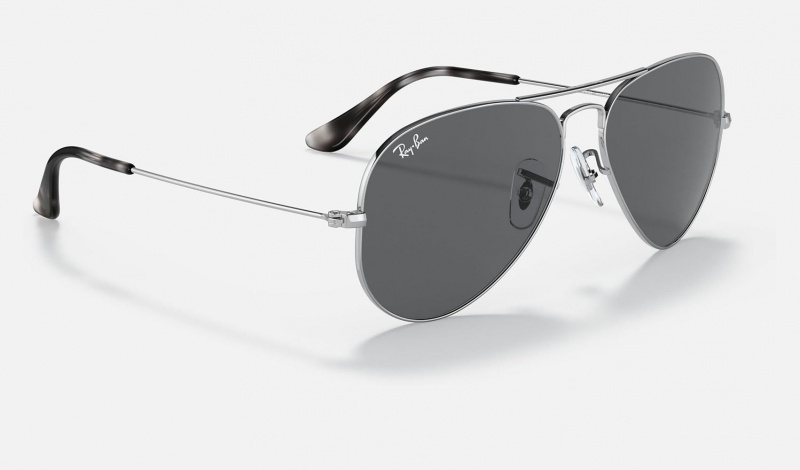 Ray Ban Aviator @collection Men's Sunglasses Grey | 87045-XOEL