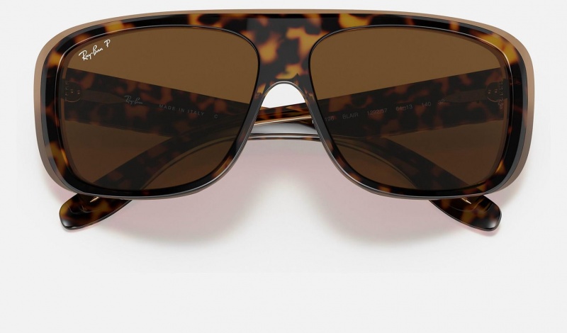 Ray Ban Blair Men's Sunglasses Brown | 62318-WEVI