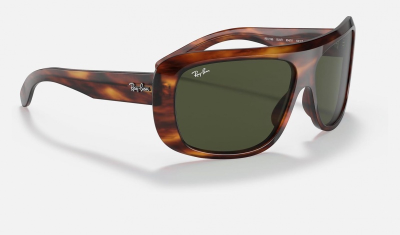 Ray Ban Blair Men's Sunglasses Green | 16350-OGQM