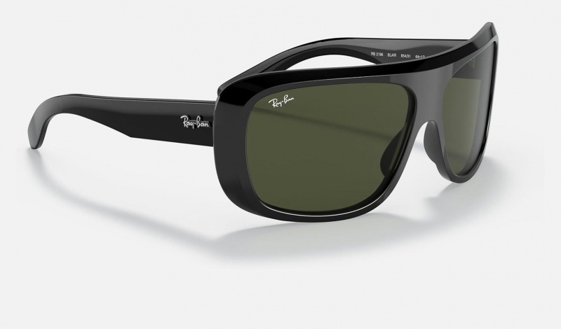 Ray Ban Blair Men's Sunglasses Green | 51023-ALBW