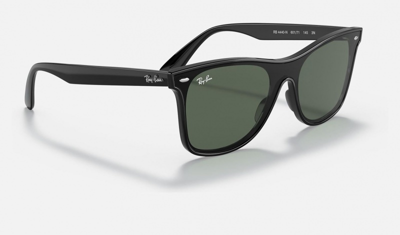 Ray Ban Blaze Wayfarer Men's Sunglasses Green | 81076-EXAB