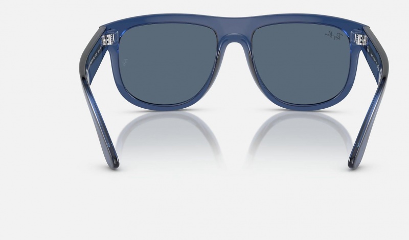 Ray Ban Boyfriend Reverse Men's Sunglasses Blue | 37148-JYBH