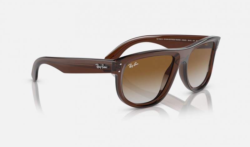 Ray Ban Boyfriend Reverse Women's Sunglasses Brown | 98541-FXTI