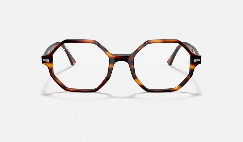 Ray Ban Britt Optics Women's Eyeglasses Brown | 29763-ZUTF