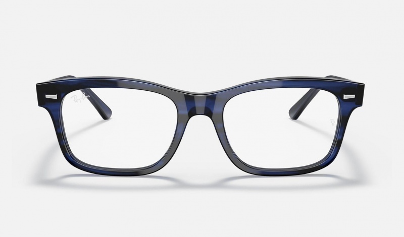 Ray Ban Burbank Optics Men's Eyeglasses Blue | 23154-AHZR