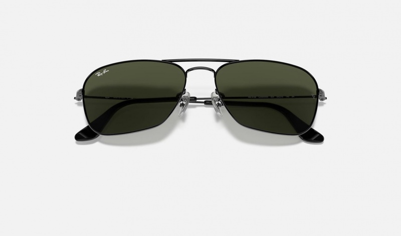 Ray Ban Caravan Men's Sunglasses Green | 68403-HKIS