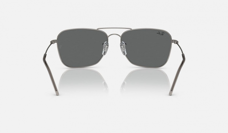 Ray Ban Caravan Reverse Men's Sunglasses Grey | 95607-QXIH