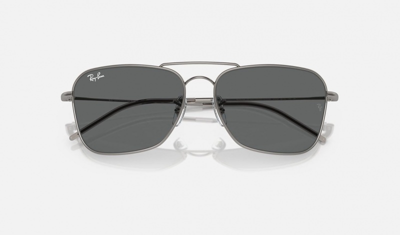 Ray Ban Caravan Reverse Men's Sunglasses Grey | 95607-QXIH