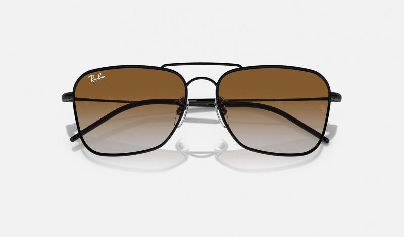 Ray Ban Caravan Reverse Men's Sunglasses Brown | 71854-SNYH