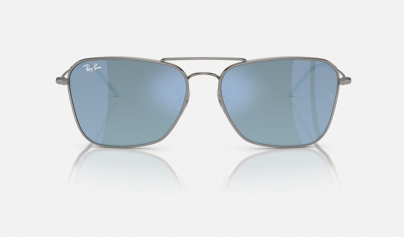 Ray Ban Caravan Reverse Men's Sunglasses Blue | 70459-VSUP