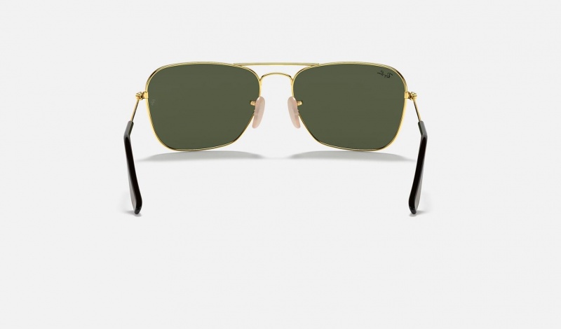 Ray Ban Caravan Women's Sunglasses Green | 41623-UQEO