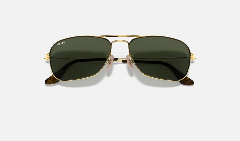 Ray Ban Caravan Women's Sunglasses Green | 41623-UQEO