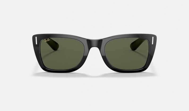 Ray Ban Caribbean Men's Sunglasses Green | 85967-ESON