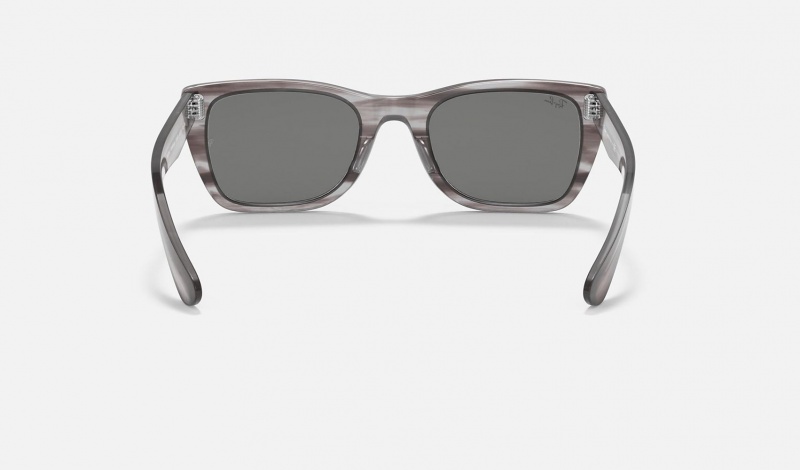 Ray Ban Caribbean Women's Sunglasses Grey | 60518-GECX