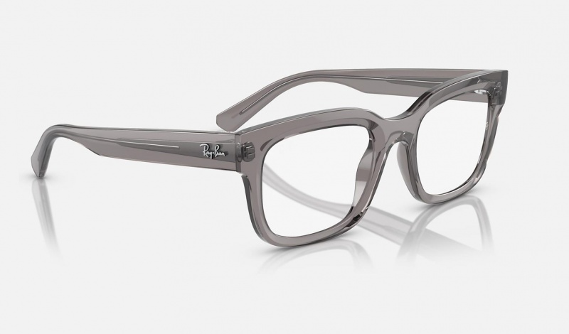 Ray Ban Chad Optics Bio-based Men's Eyeglasses Grey | 92567-CGDW