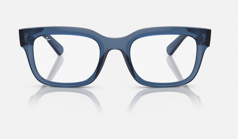 Ray Ban Chad Optics Bio-based Men's Eyeglasses Blue | 70148-NKEJ