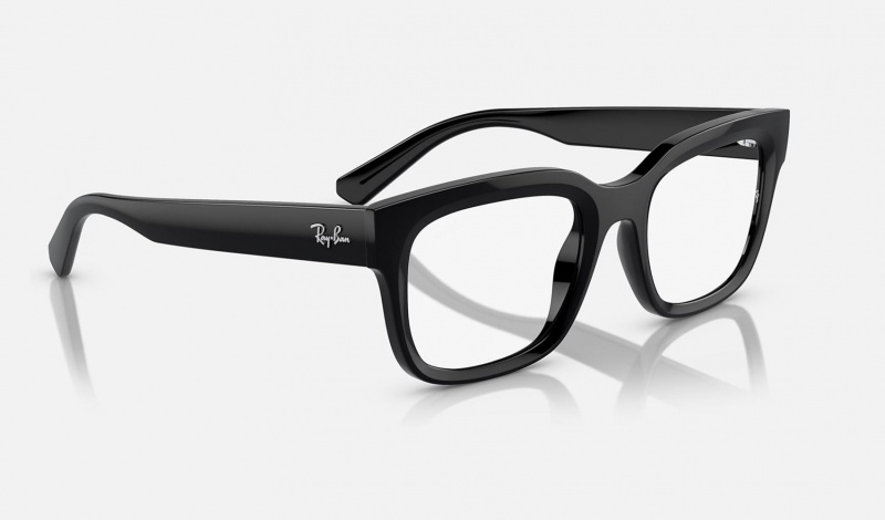 Ray Ban Chad Optics Bio-based Men's Eyeglasses Black | 81065-SDNO