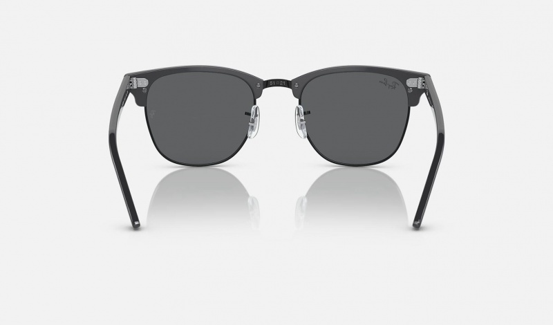 Ray Ban Clubmaster Classic Men's Sunglasses Grey | 72013-WMRY