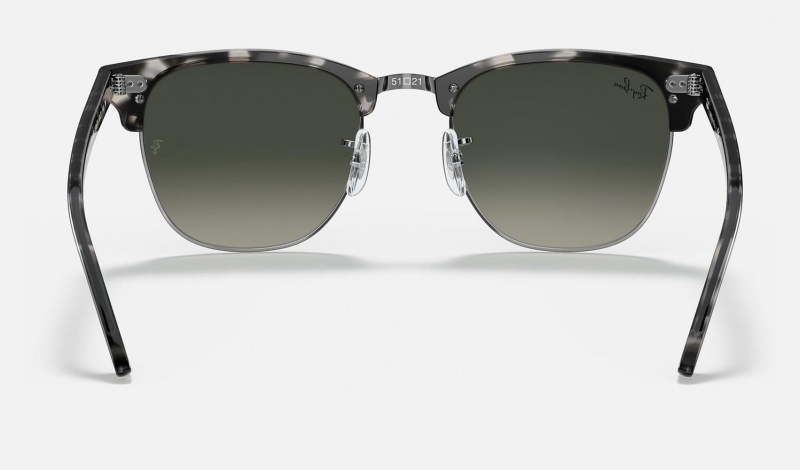 Ray Ban Clubmaster Fleck Women's Sunglasses Grey | 72418-TOYQ