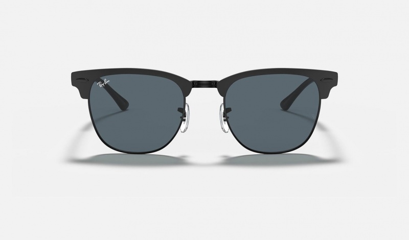 Ray Ban Clubmaster Metal Men's Sunglasses Blue | 30254-PNVY