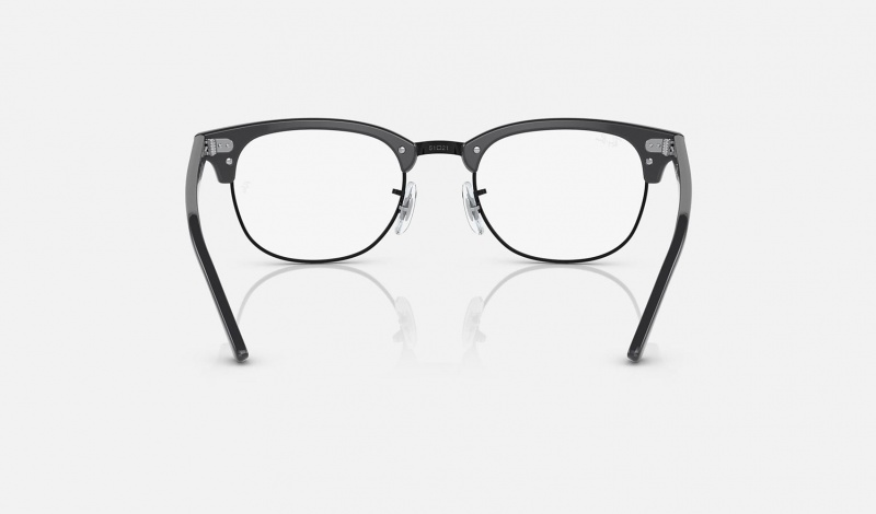 Ray Ban Clubmaster Optics Men's Eyeglasses Grey | 78964-DSZC