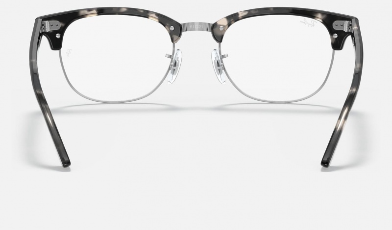 Ray Ban Clubmaster Optics Women's Eyeglasses Grey | 09168-FPRQ