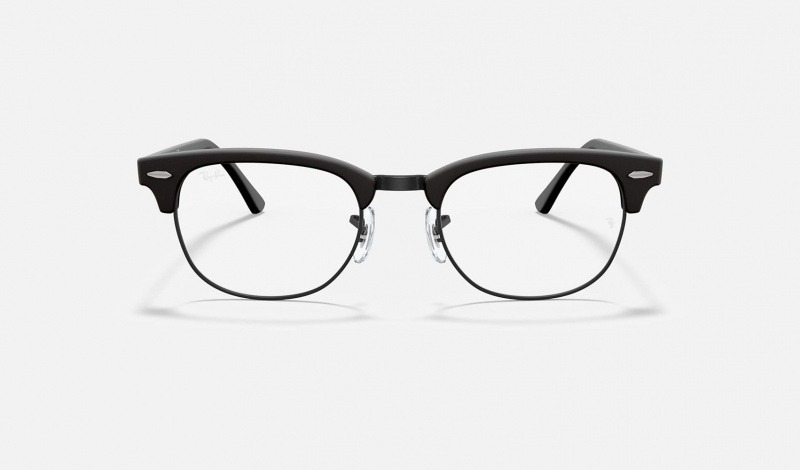 Ray Ban Clubmaster Optics Women's Eyeglasses Black | 04923-OGXM