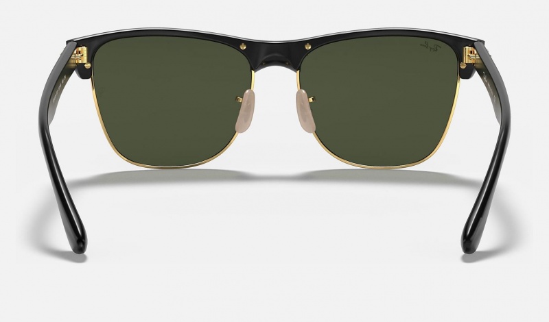 Ray Ban Clubmaster Oversized Men's Sunglasses Green | 42058-CIKR