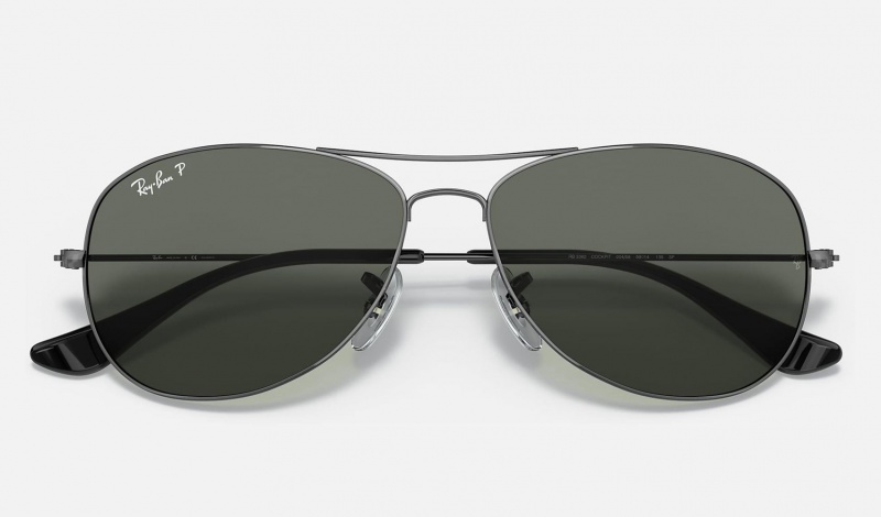 Ray Ban Cockpit Men's Sunglasses Green | 09528-FZRE