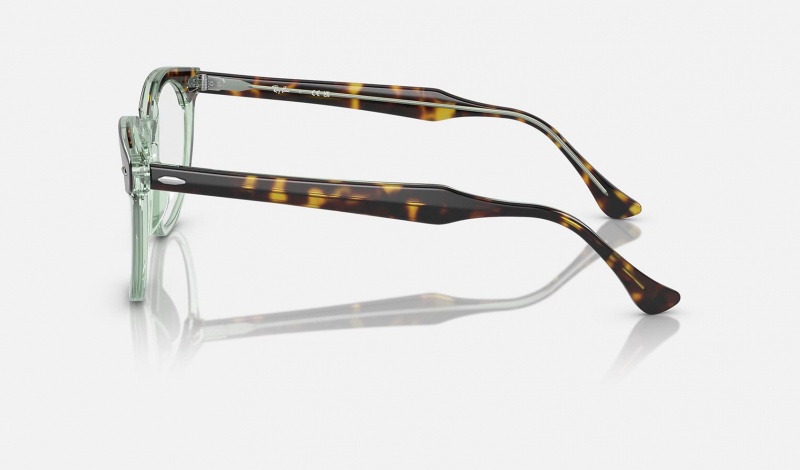 Ray Ban Eagle Eye Optics Men's Eyeglasses Green | 47265-DKFG