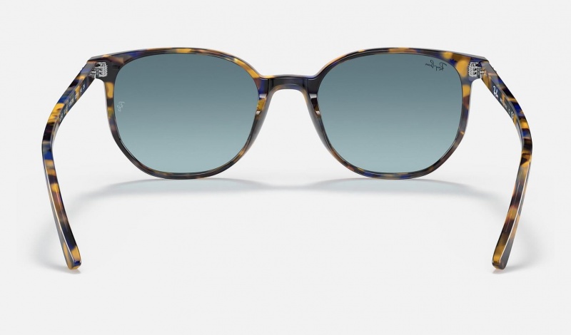 Ray Ban Elliot Men's Sunglasses Blue | 27135-MEFA