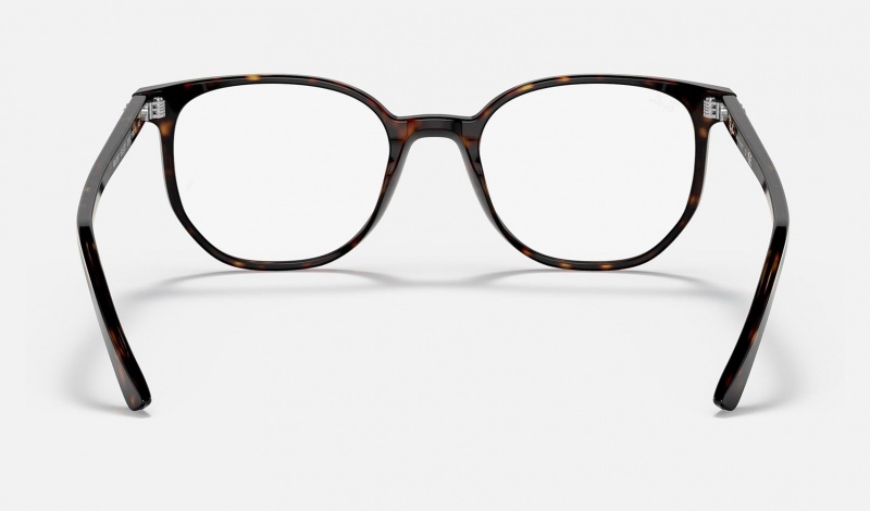 Ray Ban Elliot Optics Men's Eyeglasses Black | 09152-XJBY