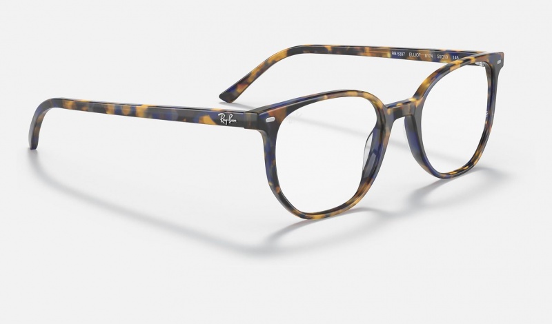 Ray Ban Elliot Optics Men's Eyeglasses Blue | 49502-DYBW