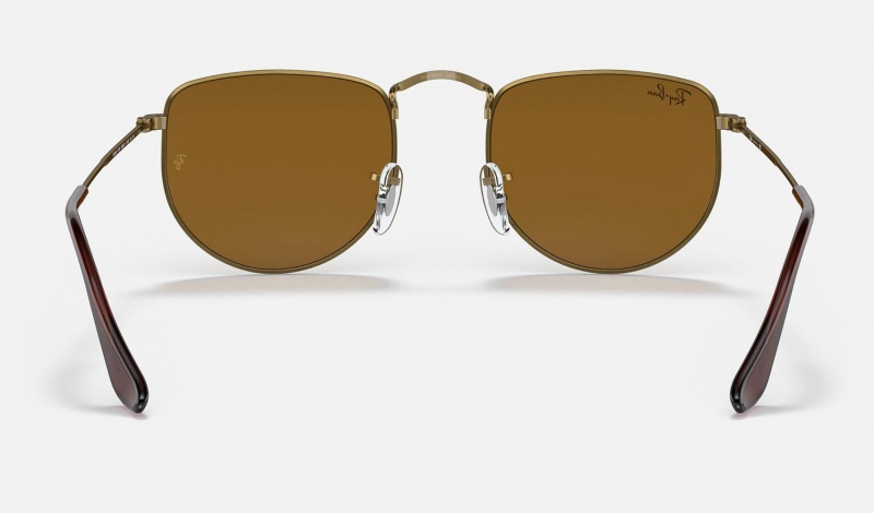 Ray Ban Elon Men's Sunglasses Brown | 07492-ZBEO