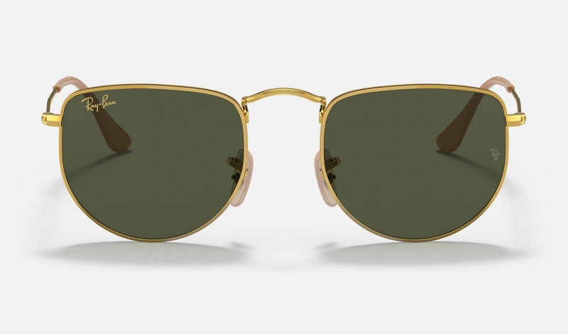 Ray Ban Elon Men's Sunglasses Green | 41506-GHMP