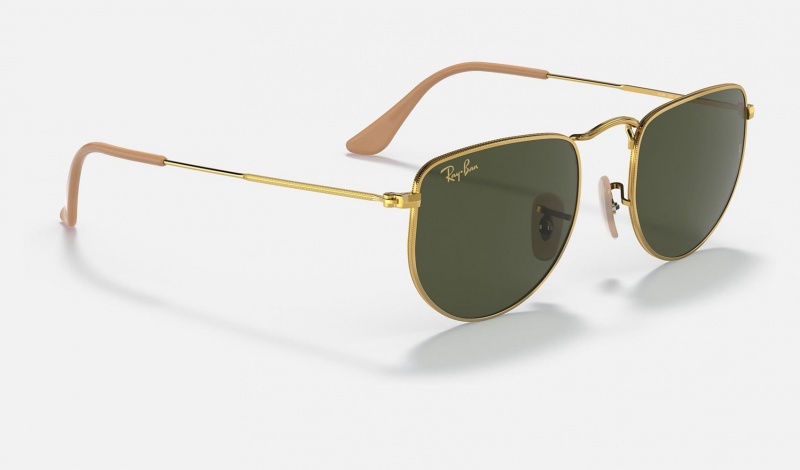 Ray Ban Elon Men's Sunglasses Green | 41506-GHMP