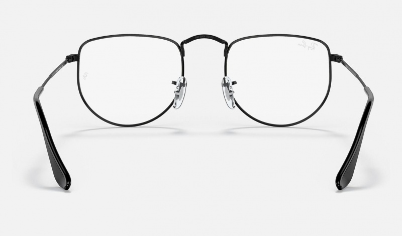 Ray Ban Elon Optics Men's Eyeglasses Black | 07683-WUGH