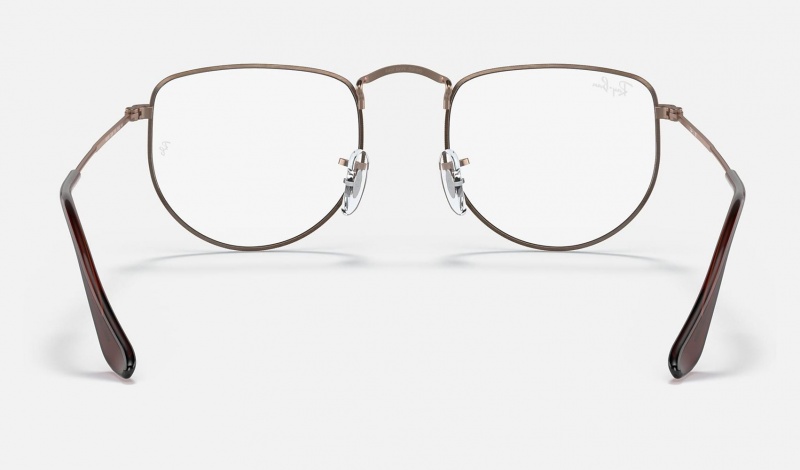 Ray Ban Elon Optics Women's Eyeglasses Brown | 68572-YEAF