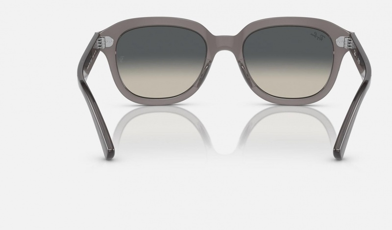 Ray Ban Erik Men's Sunglasses Grey | 72346-KRVI