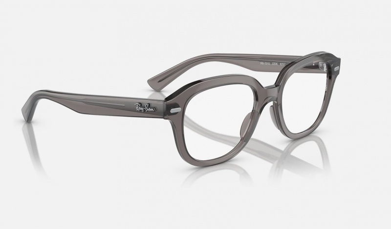 Ray Ban Erik Optics Men's Eyeglasses Grey | 96783-MUAG