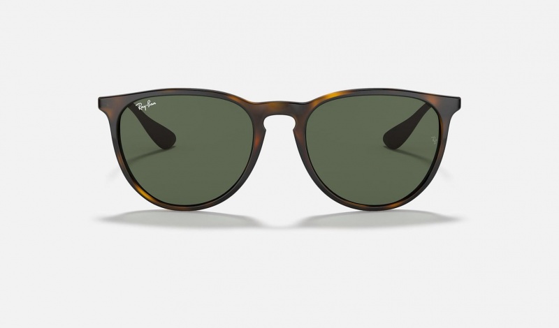 Ray Ban Erika Classic Men's Sunglasses Green | 68321-VUZQ