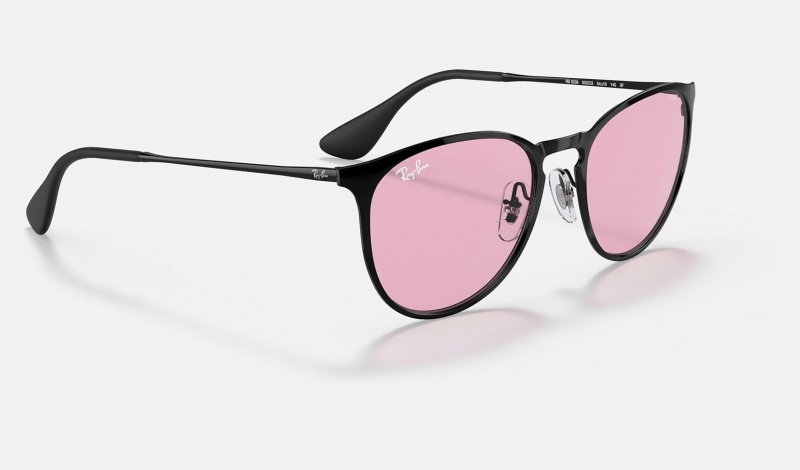 Ray Ban Erika Metal Evolve Women's Sunglasses Pink | 82356-JBEG