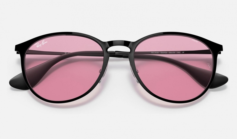 Ray Ban Erika Metal Evolve Women's Sunglasses Pink | 82356-JBEG