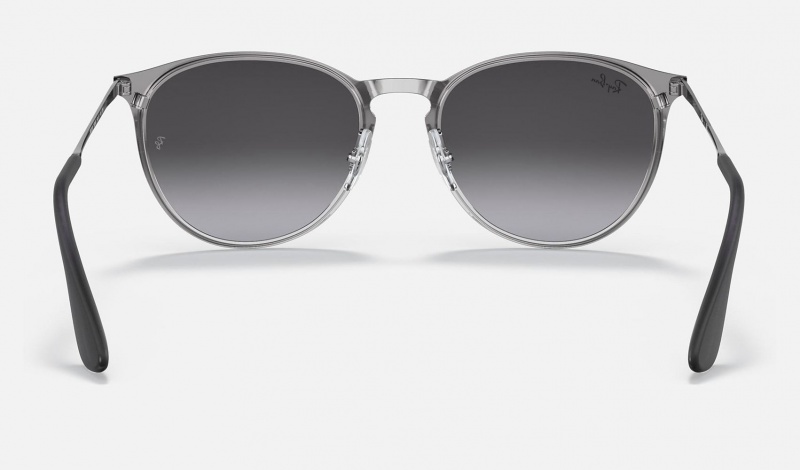 Ray Ban Erika Metal Men's Sunglasses Grey | 34159-OYWJ