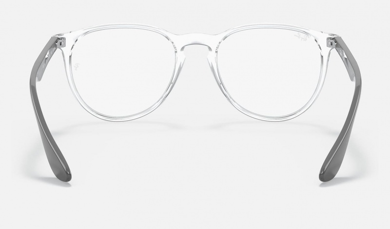 Ray Ban Erika Optics Exclusive Women's Eyeglasses Silver | 79468-VJWL