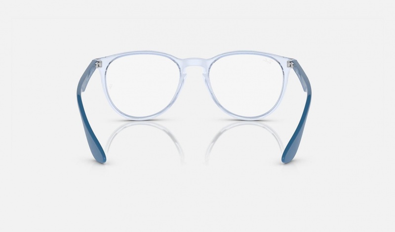 Ray Ban Erika Optics Men's Eyeglasses Blue | 93416-CDNV