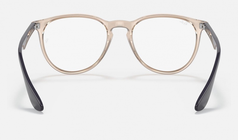 Ray Ban Erika Optics Men's Eyeglasses Brown | 60245-YHUE